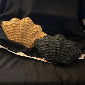 2 NWT Talbots Clamshell Clutch/Purse